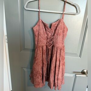 Altar’d State Rose Corset Dress